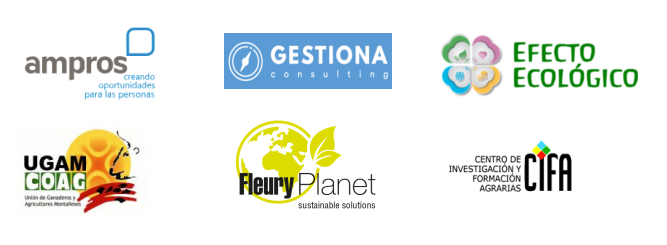 AMPROS, Gestiona Consulting, Efecto Ecológico, UGAM-COAG, Fleury Planet y CIFA